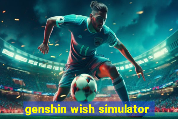 genshin wish simulator